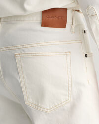 Loose Fit jeans in wit