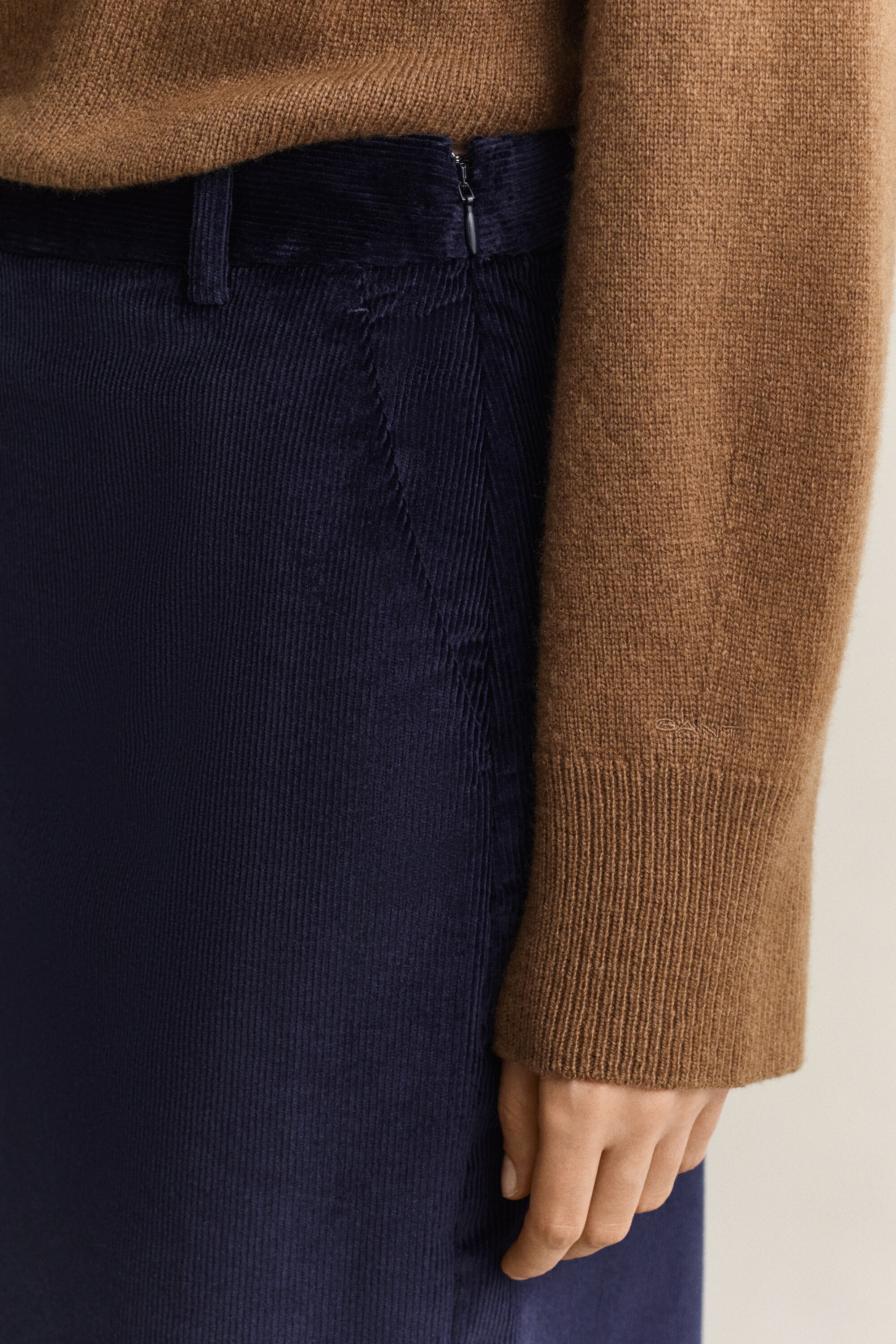Corduroy kokerrok