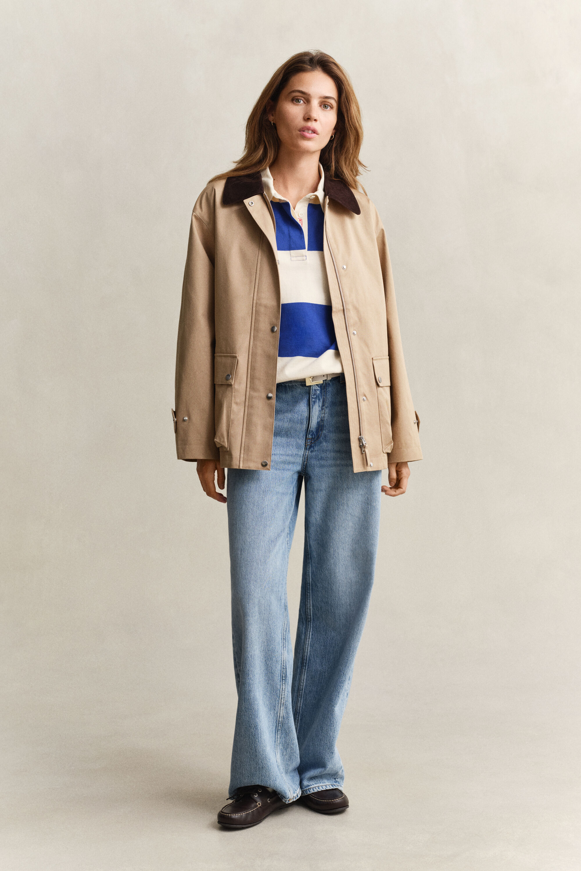 Katoenen Decker-jack