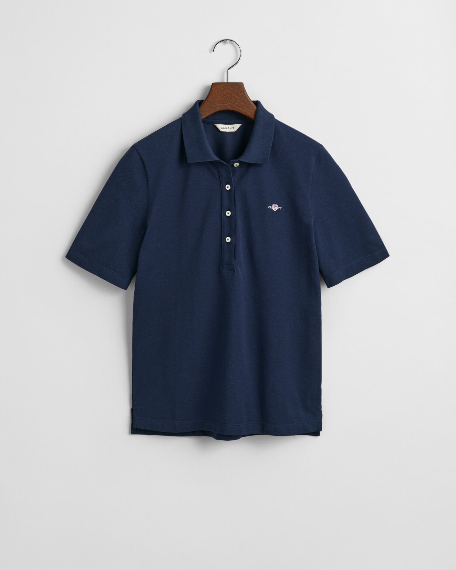 Shield piqué poloshirt