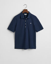 Shield piqué poloshirt