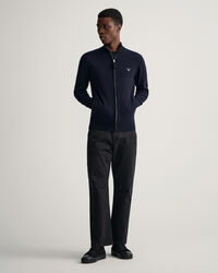 Vest met ritssluiting van buitengewoon zachte lamswol