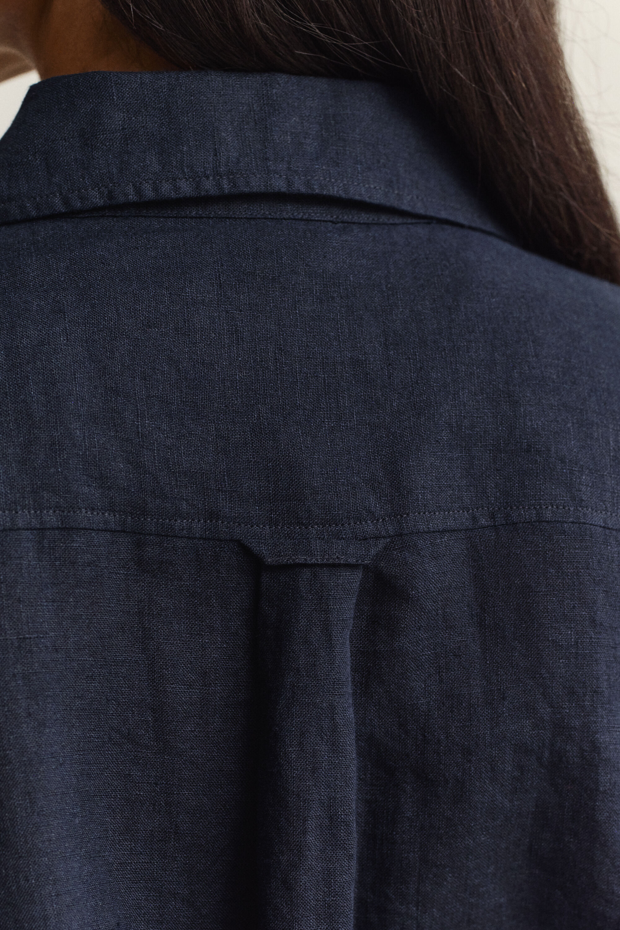 Relaxed Fit linnen blouse