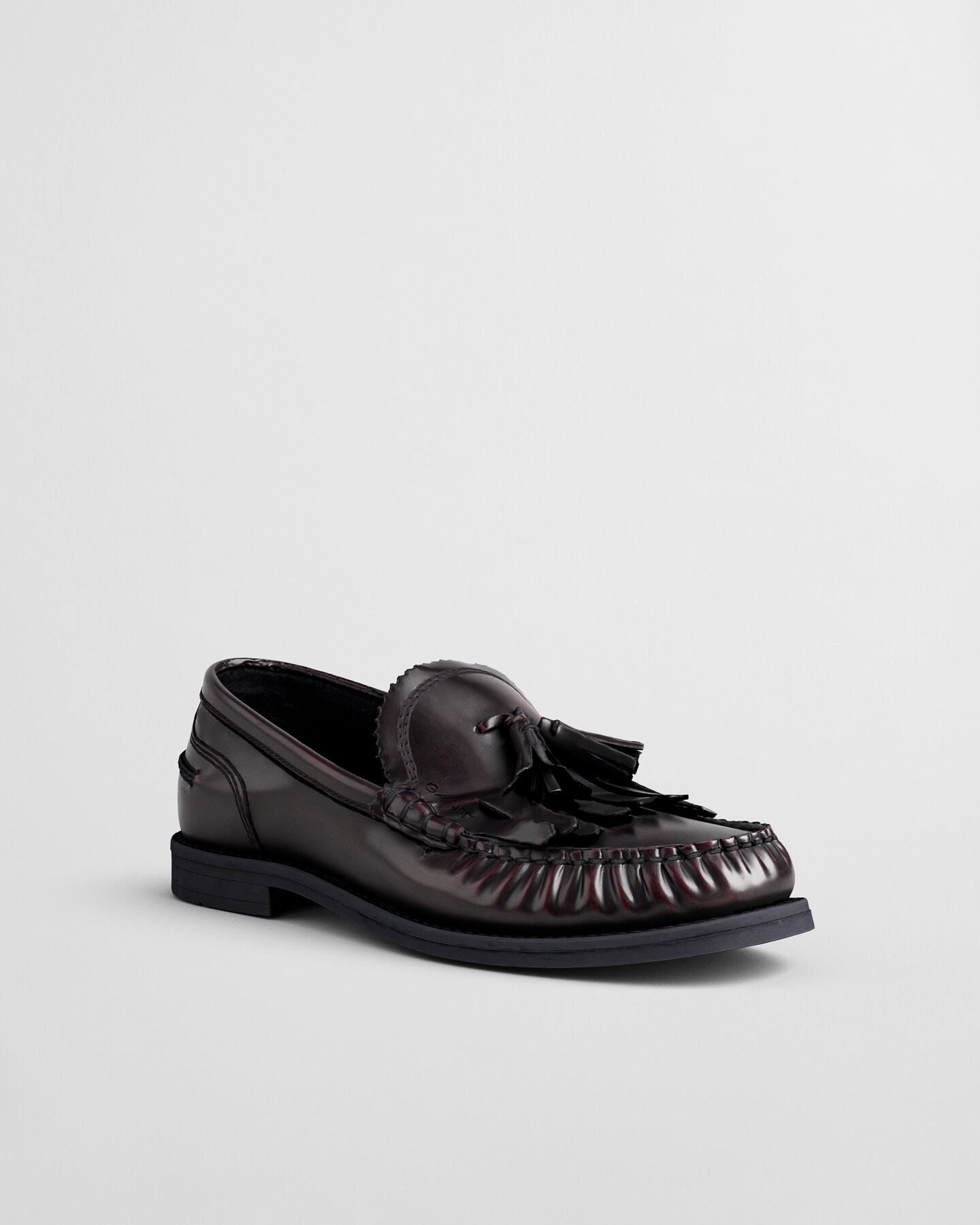 Gracelyn leren loafers