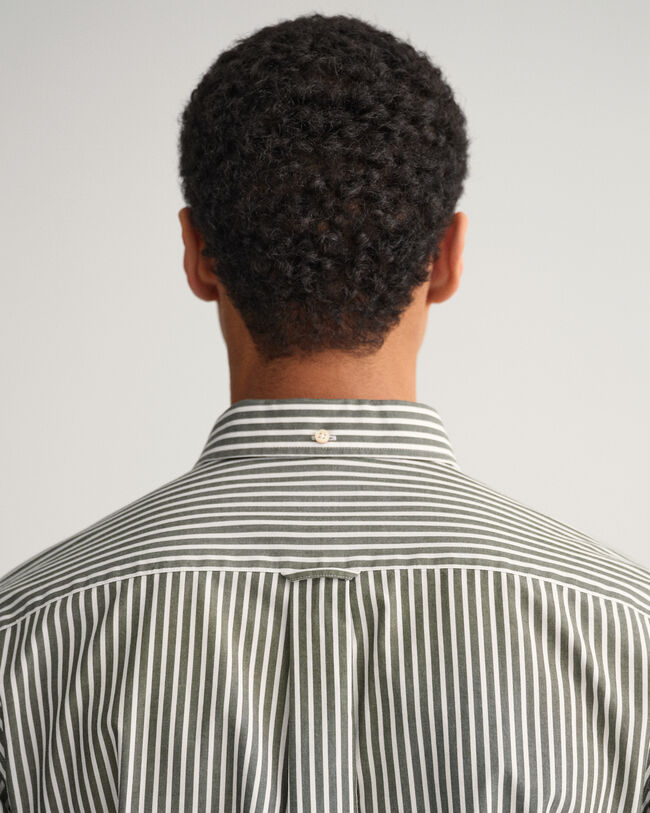 Regular Fit overhemd van poplin met strepen