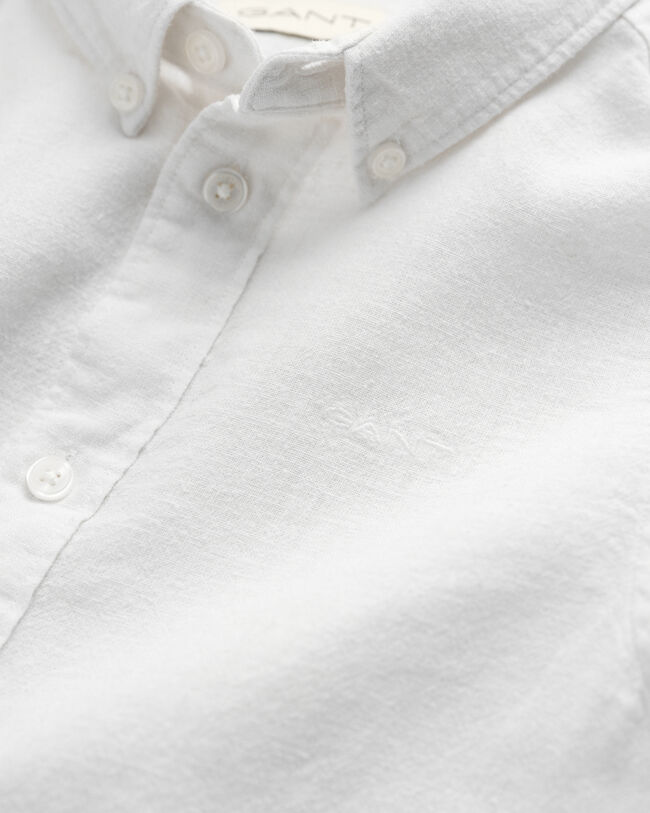 Kids overhemd van katoen en linnen