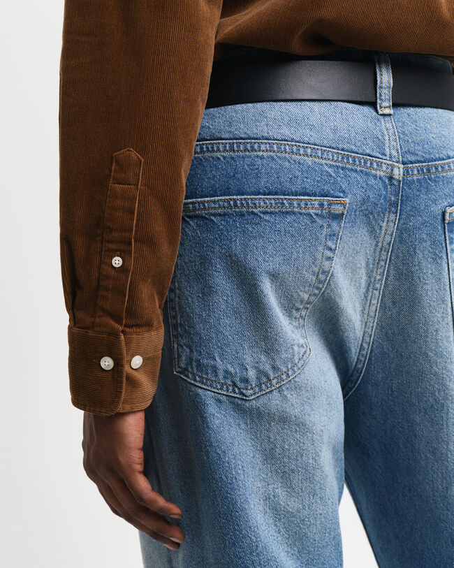 Regular Fit corduroy overhemd