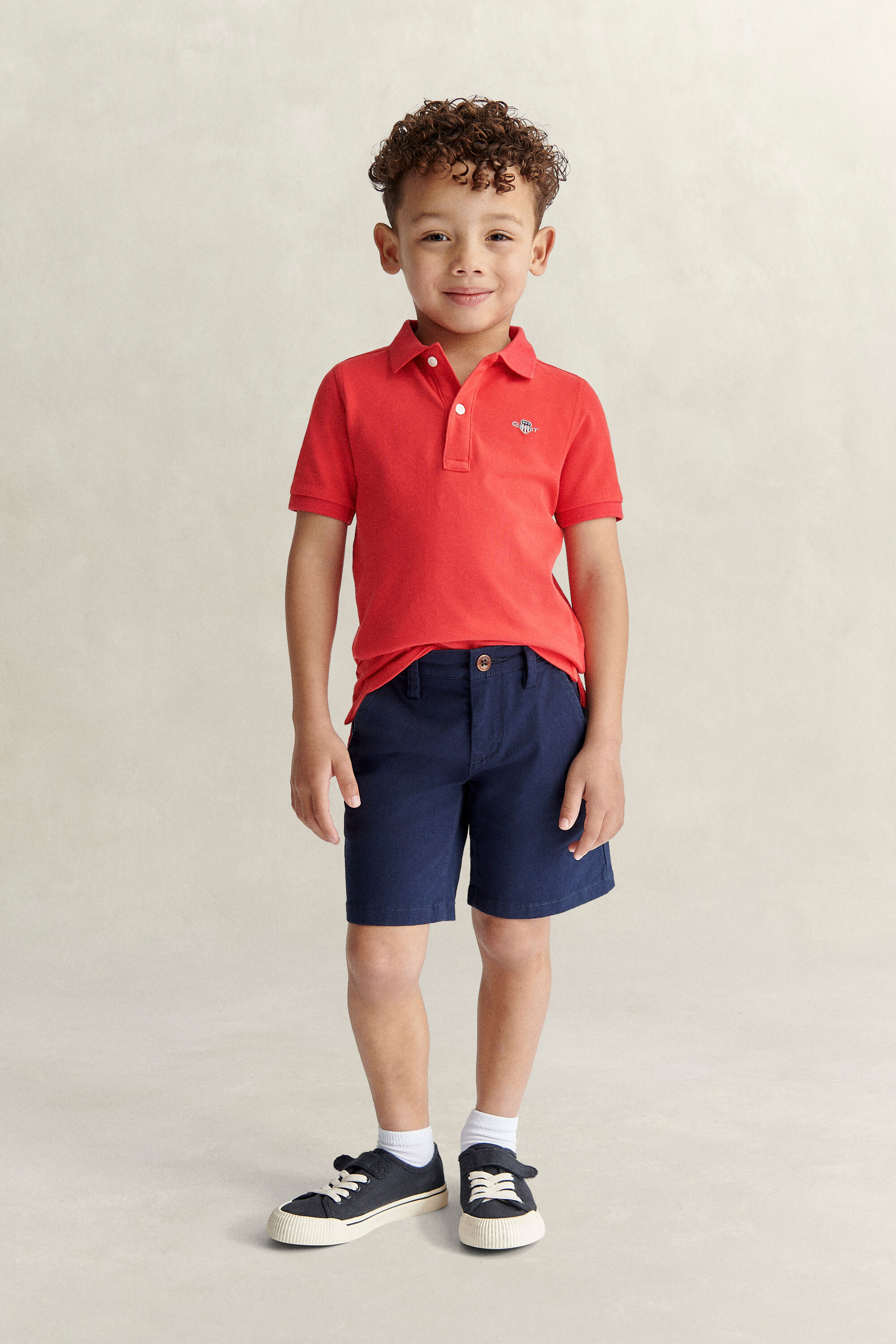 Kids Shield piqué poloshirt
