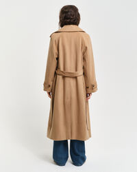 Wollen trenchcoat