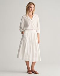 Seersucker Pull-On rok met strepen