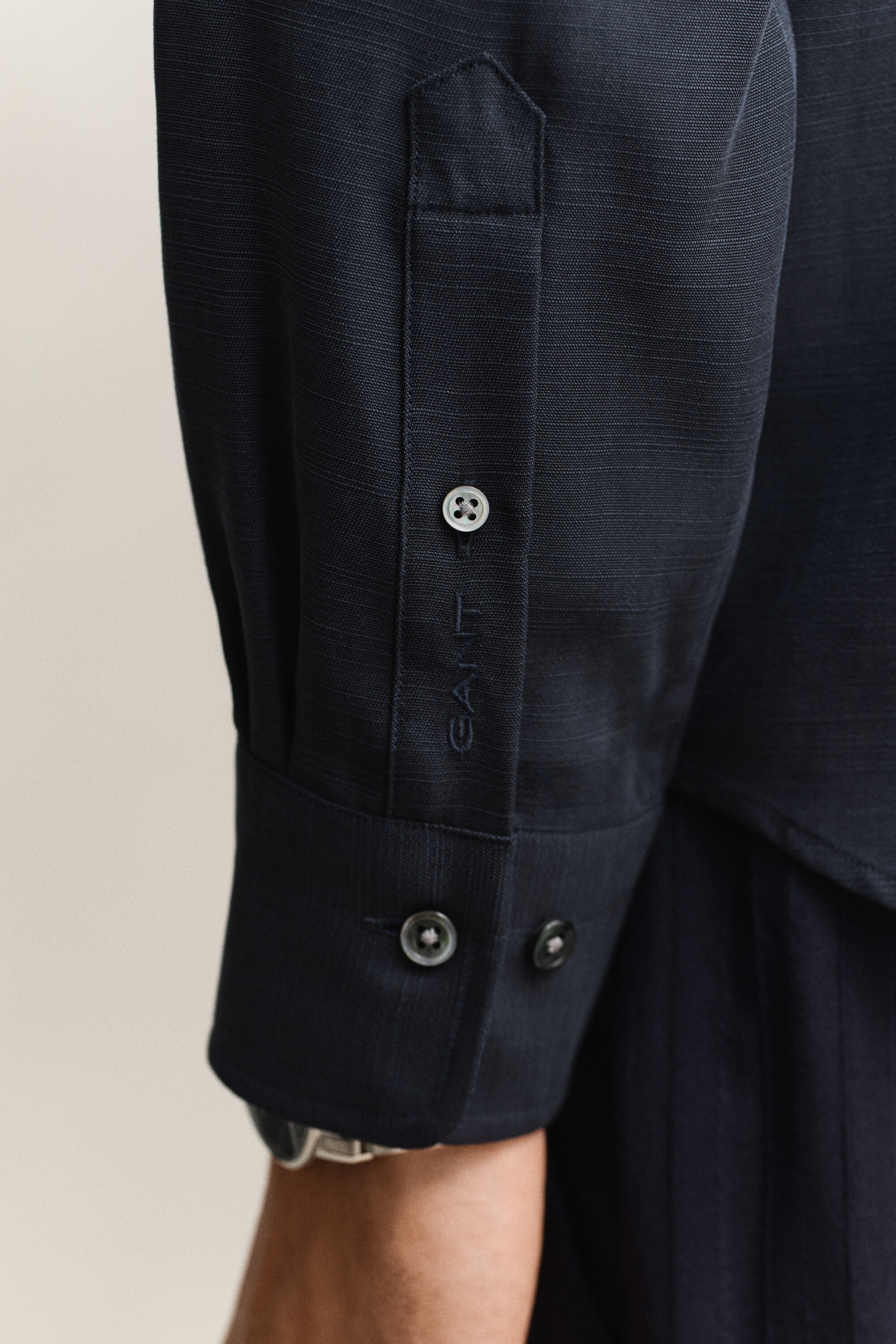 Overoverhemd van lyocell