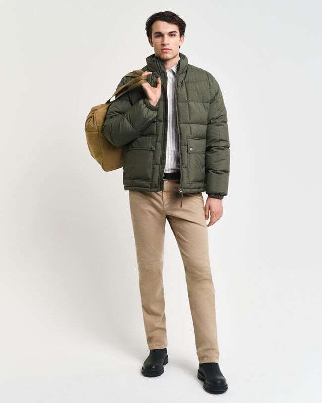 Slim Fit Dobby Structured chino