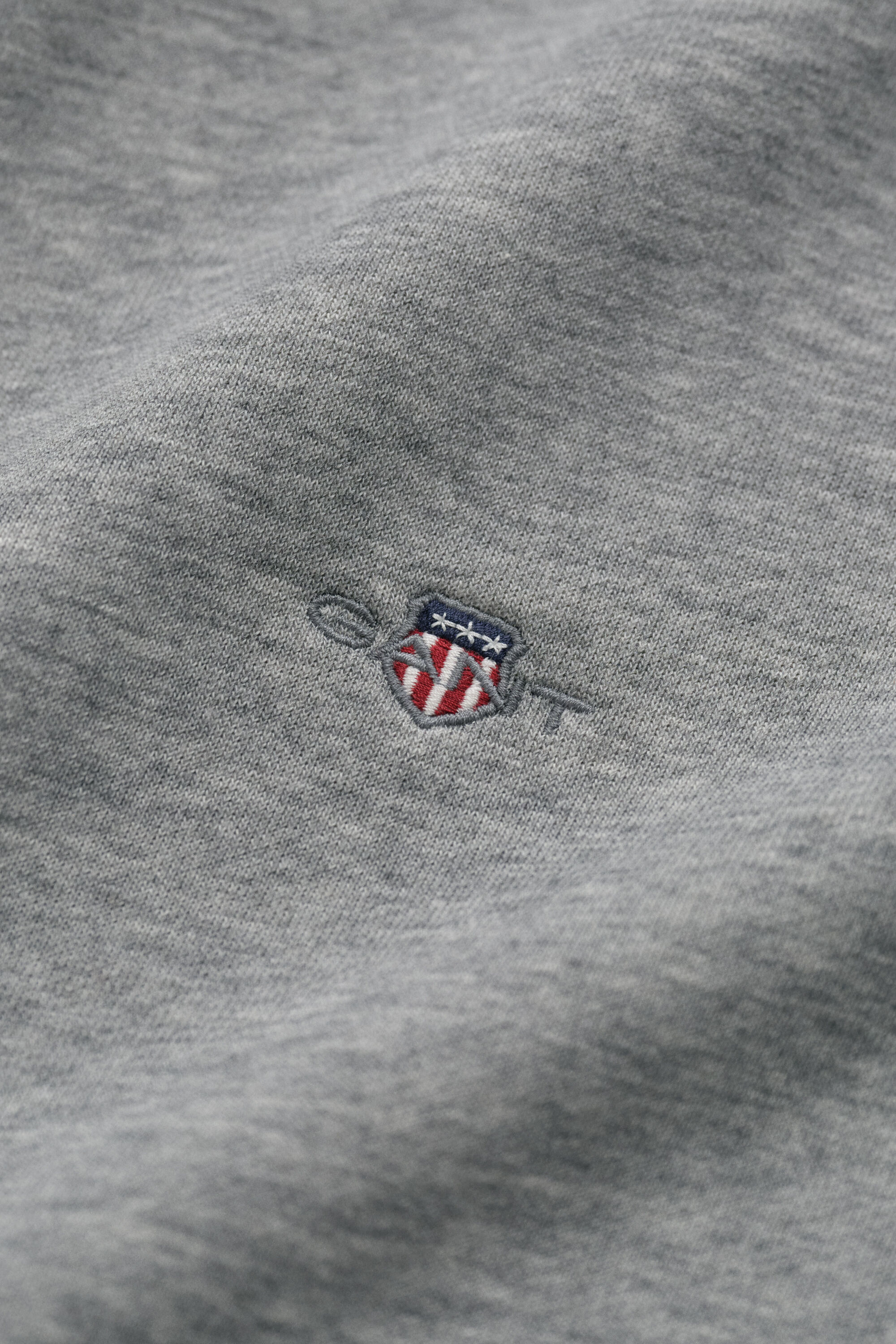 Shield sweatshirt met ronde hals