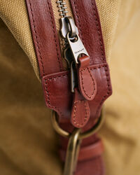 Duffeltas van gewassen canvas