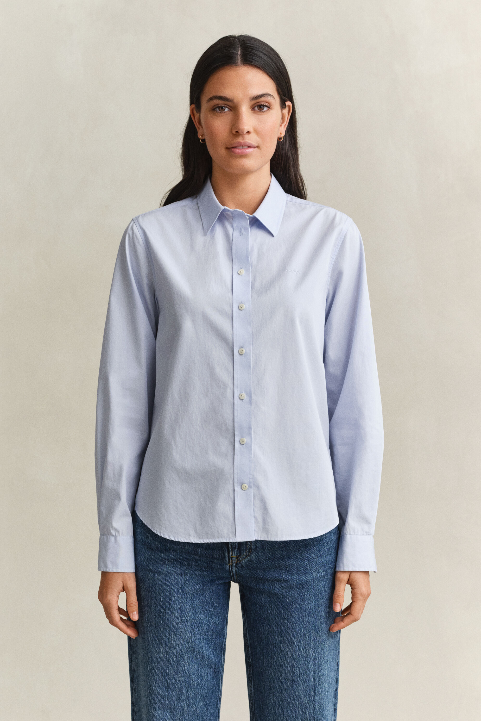 Classic Regular poplin overhemd