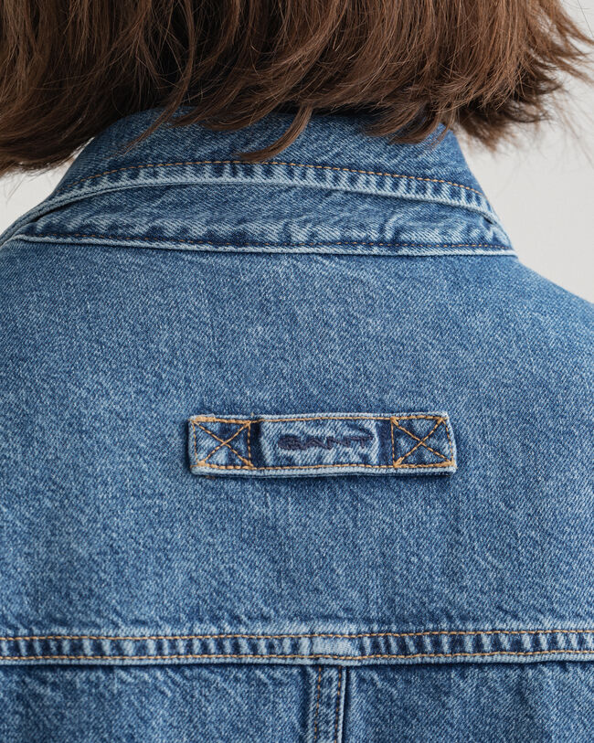Denim overshirt