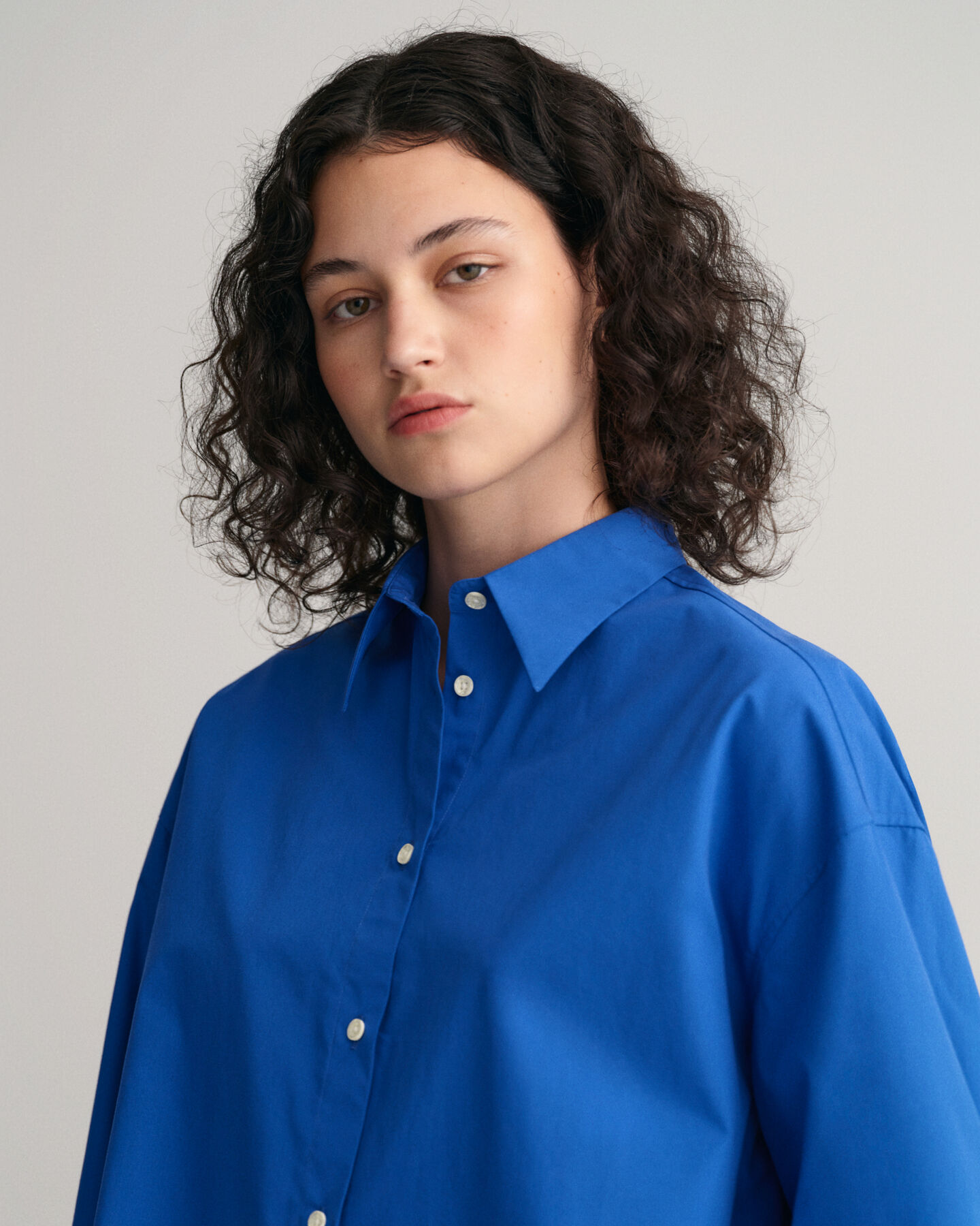 Oversized Fit blouse met wijde manchetten