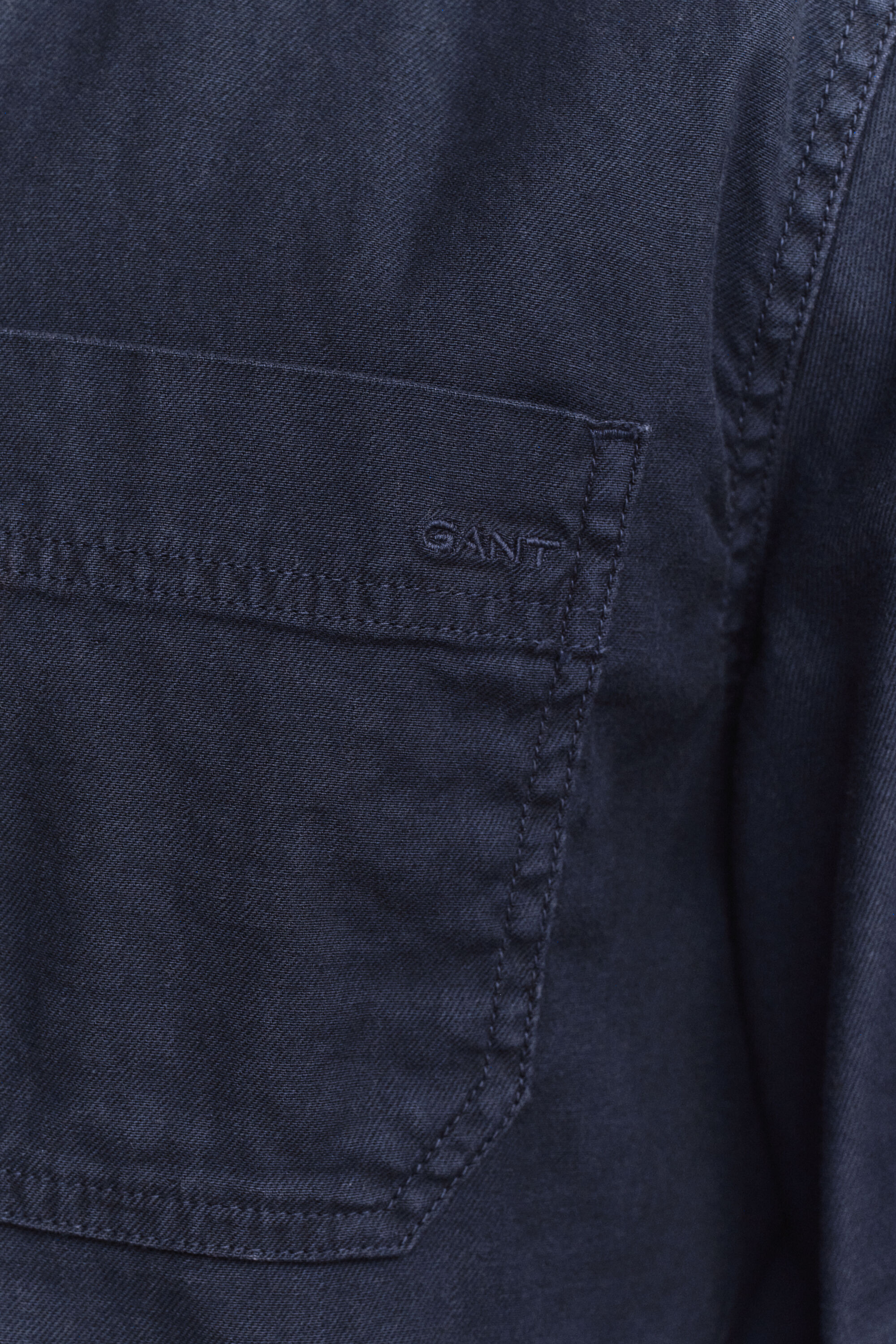 Overshirt met linnenmix