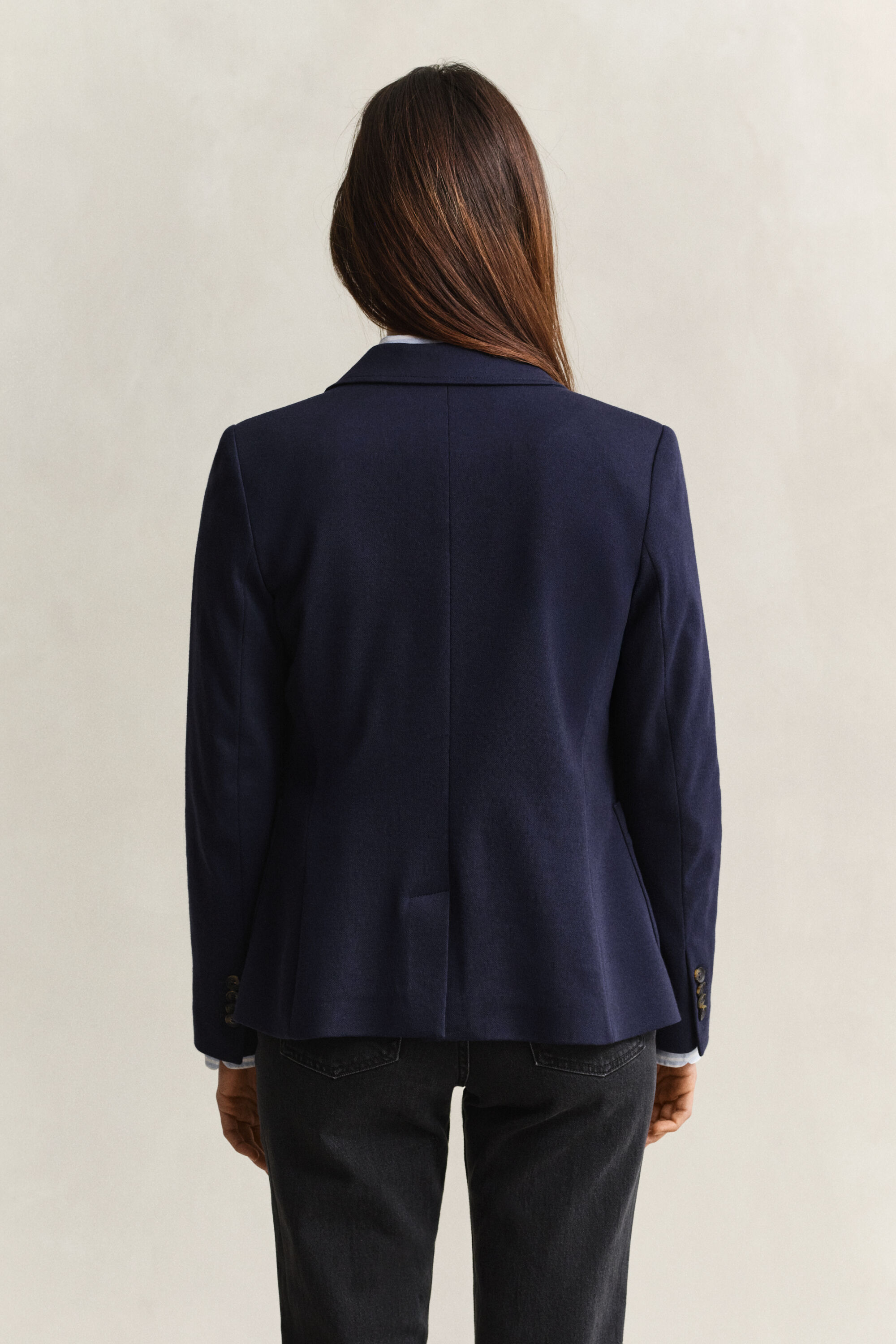 Piqué blazer