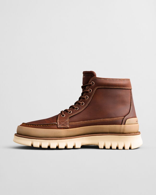 Nebrada halfhoge leren laarzen