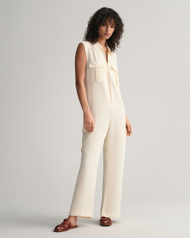 Jumpsuit met cargozak