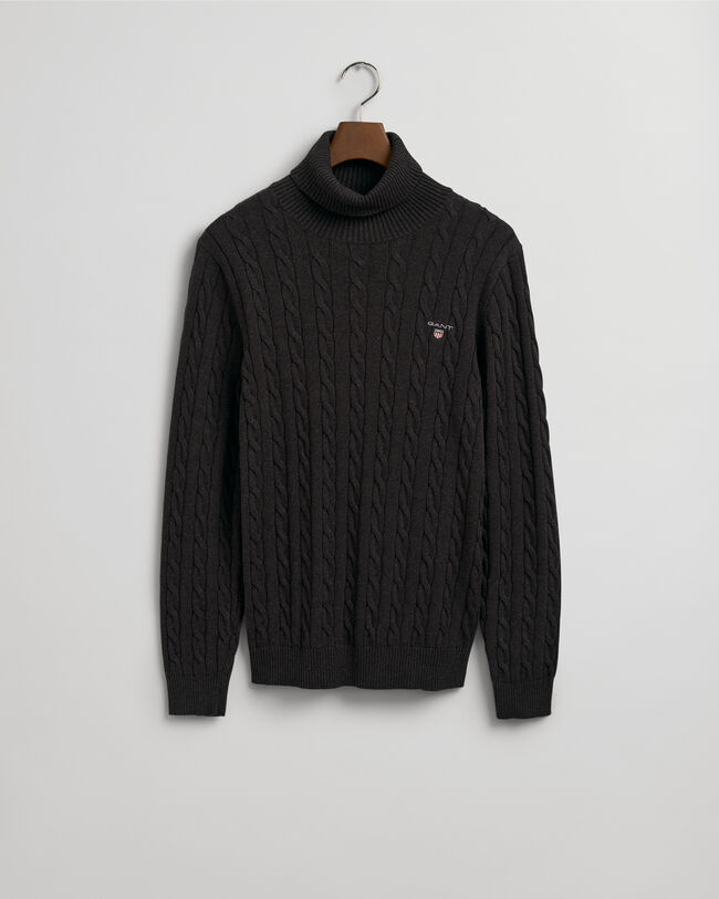 Katoenen coltrui met kabels