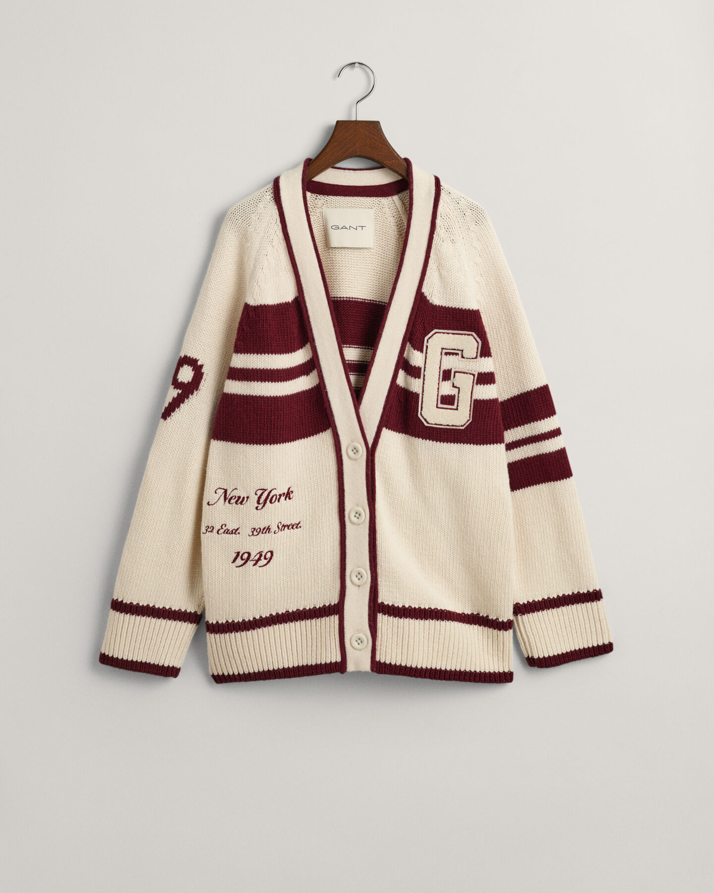 GANT Varsity vest met V-hals