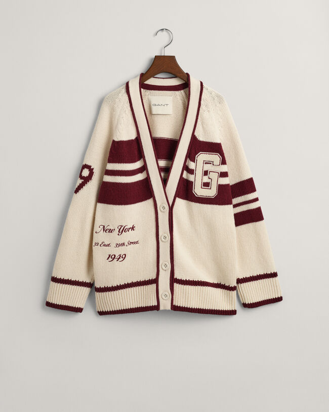 GANT Varsity vest met V-hals