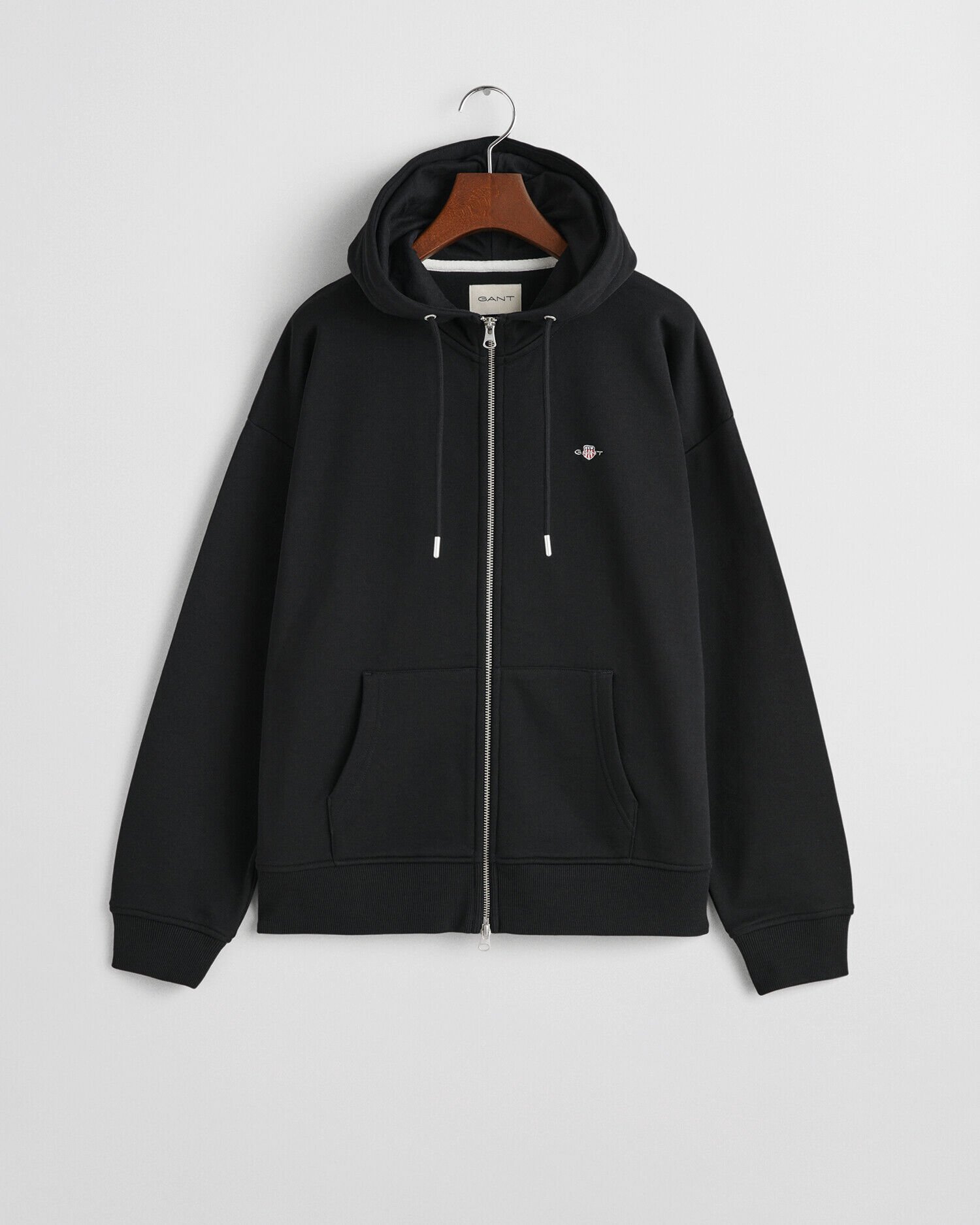 Shield hoodie met ritssluiting