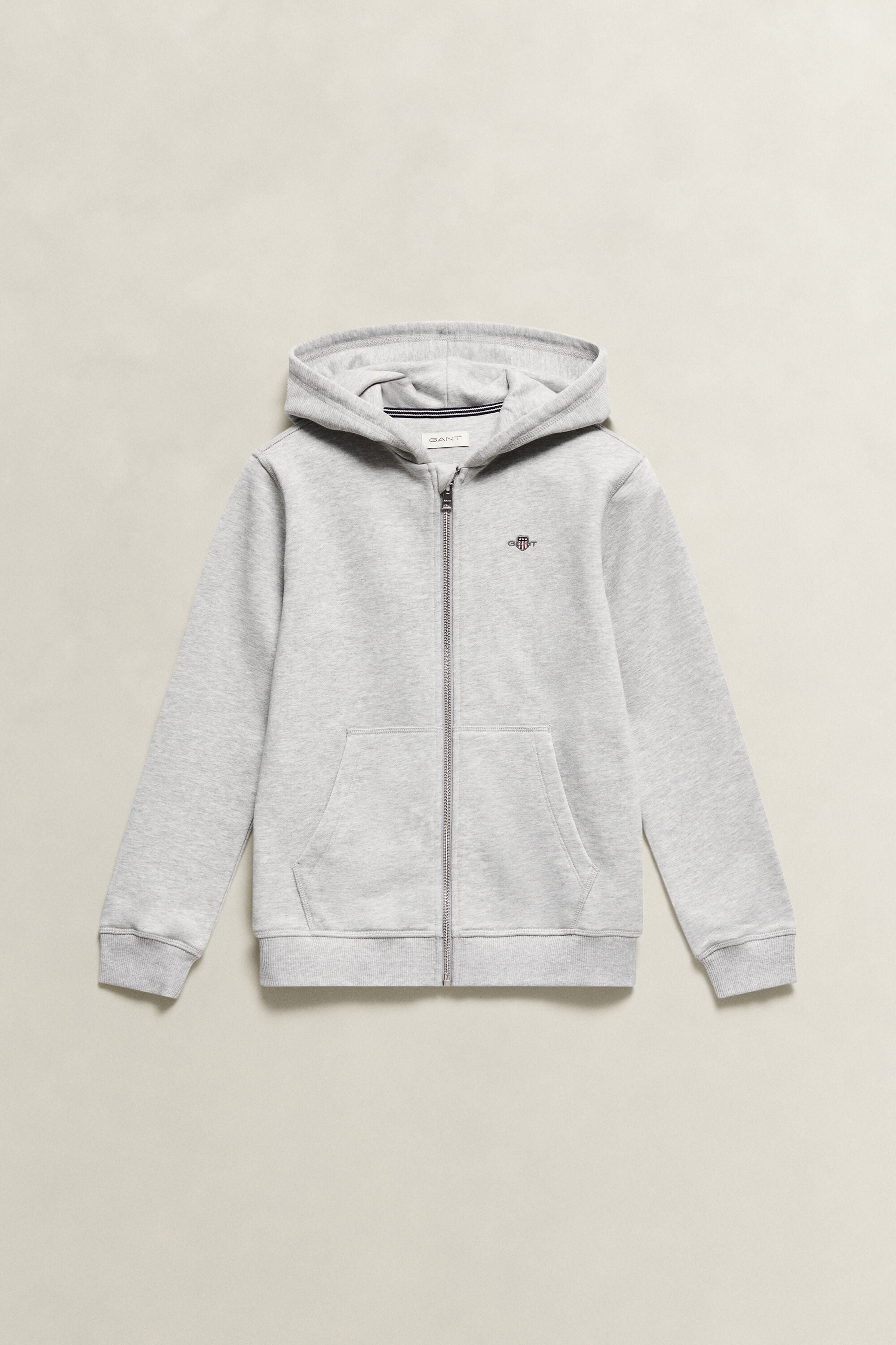 Teens Shield hoodie met ritssluiting