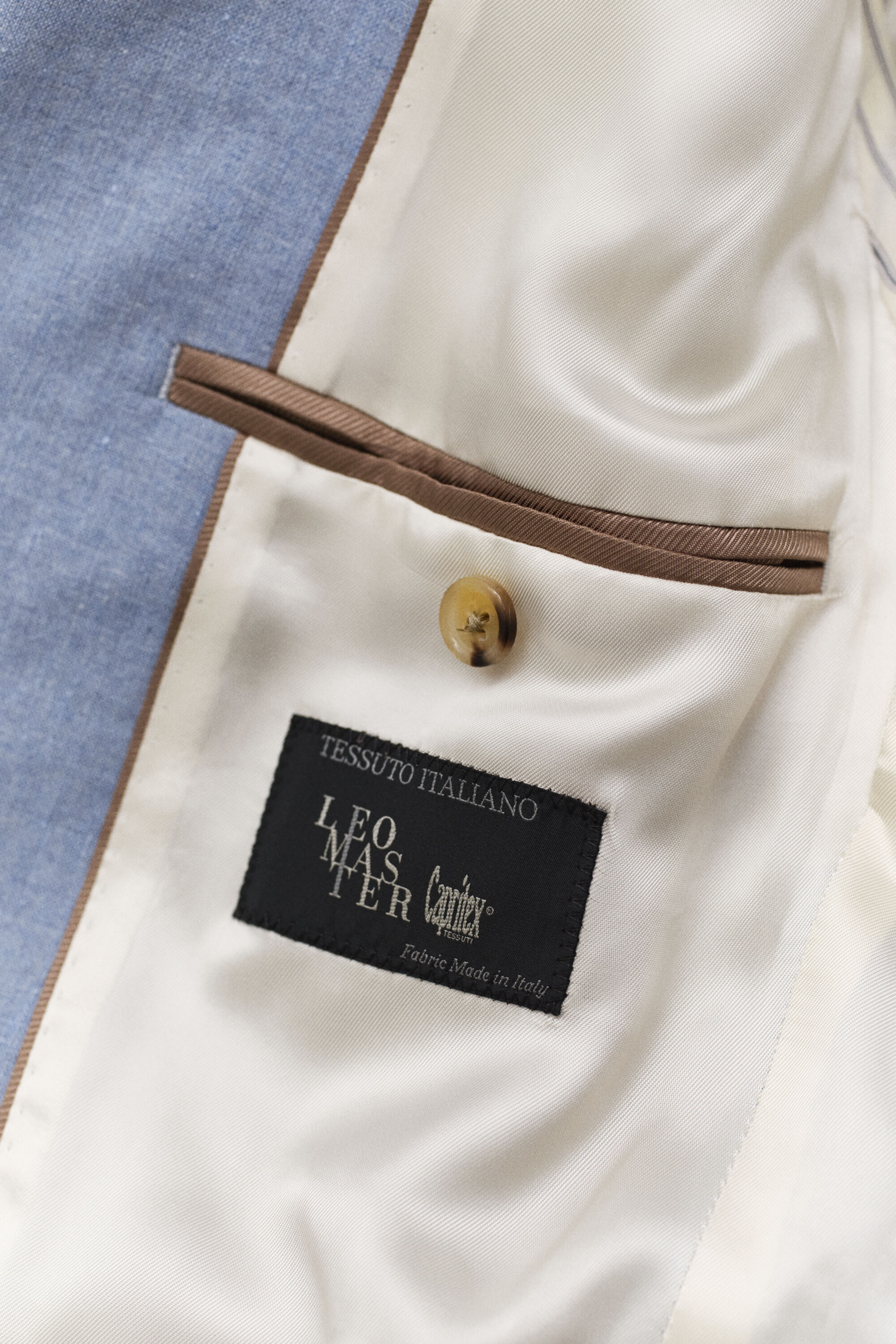 Kostuumjasje van linnenmix