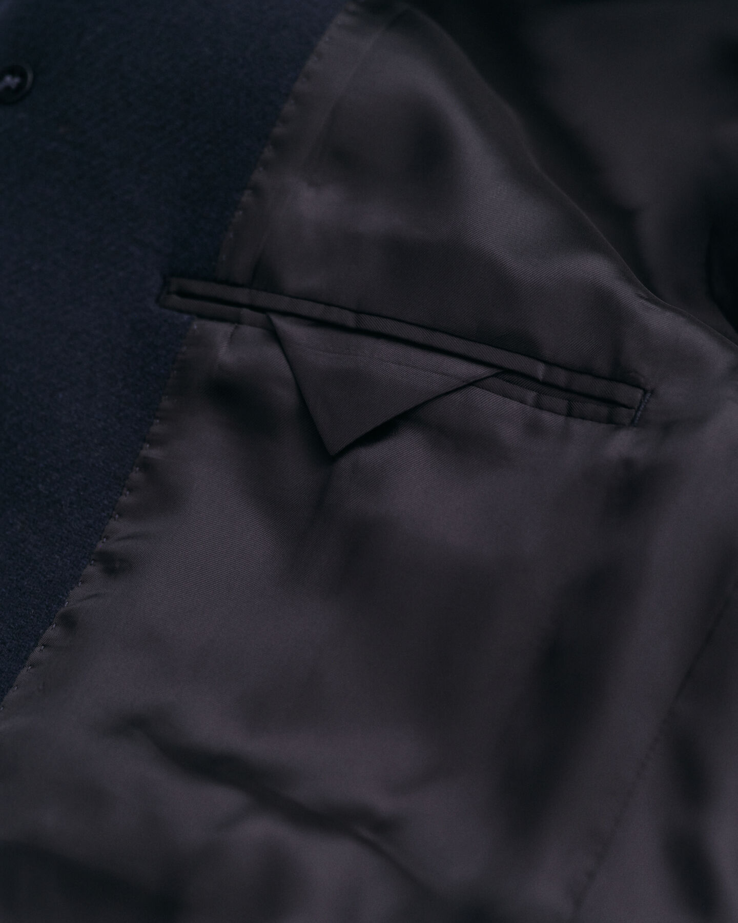 Tailored Fit klassieke wollen bovenjas