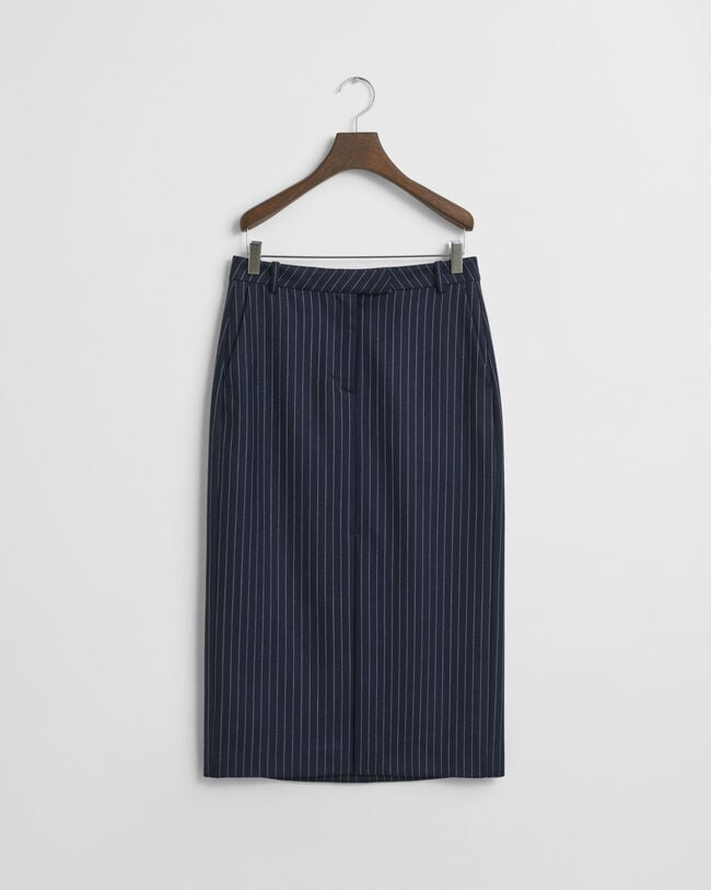 Midirok met krijtstreep