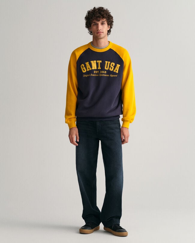 GANT USA sweatshirt met ronde hals