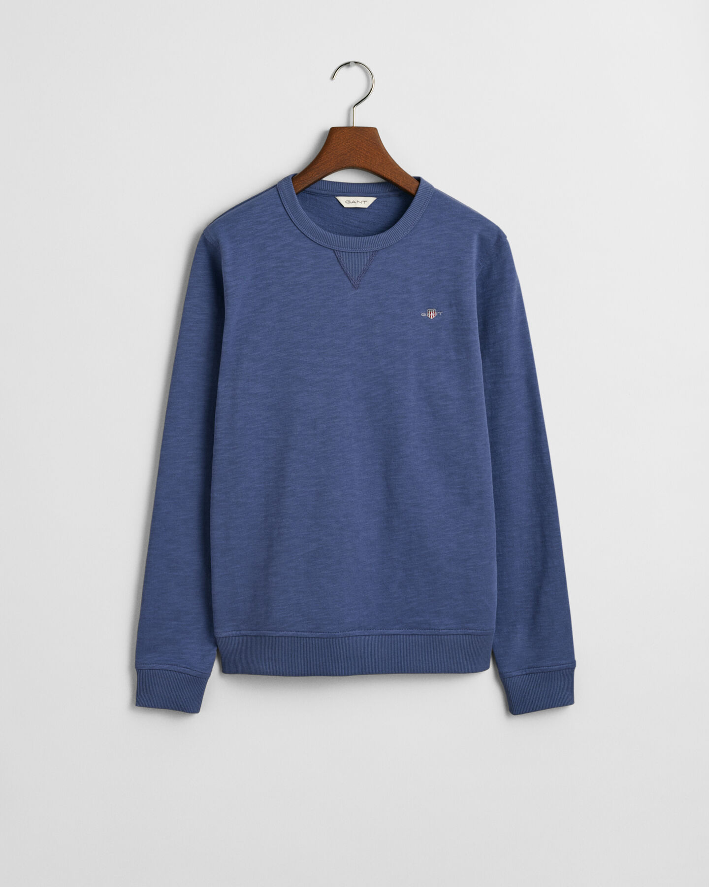 Teens Shield sweatshirt met ronde hals van onregelmatig katoen