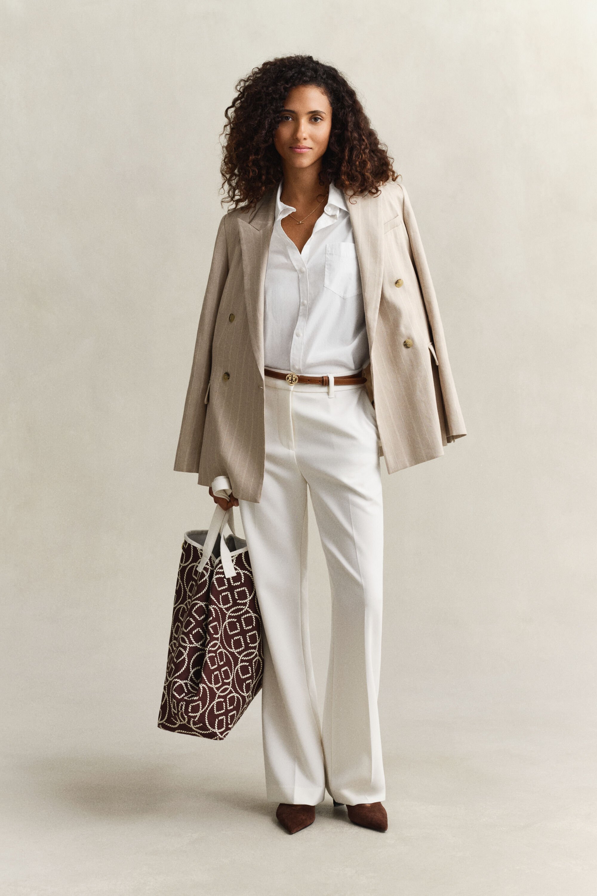 Relaxed Fit Classic overoverhemd van poplin