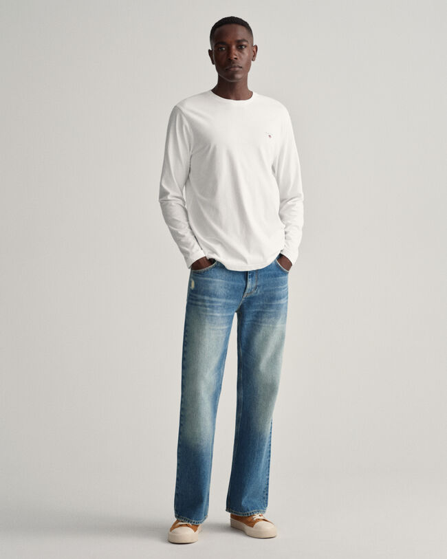 Original T-shirt met lange mouwen