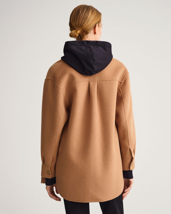 Met de hand gestikt overhemdjack