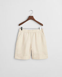 Relaxed Fit Pull-On short van linnenmix