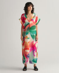 Kaftan met bloemenprint