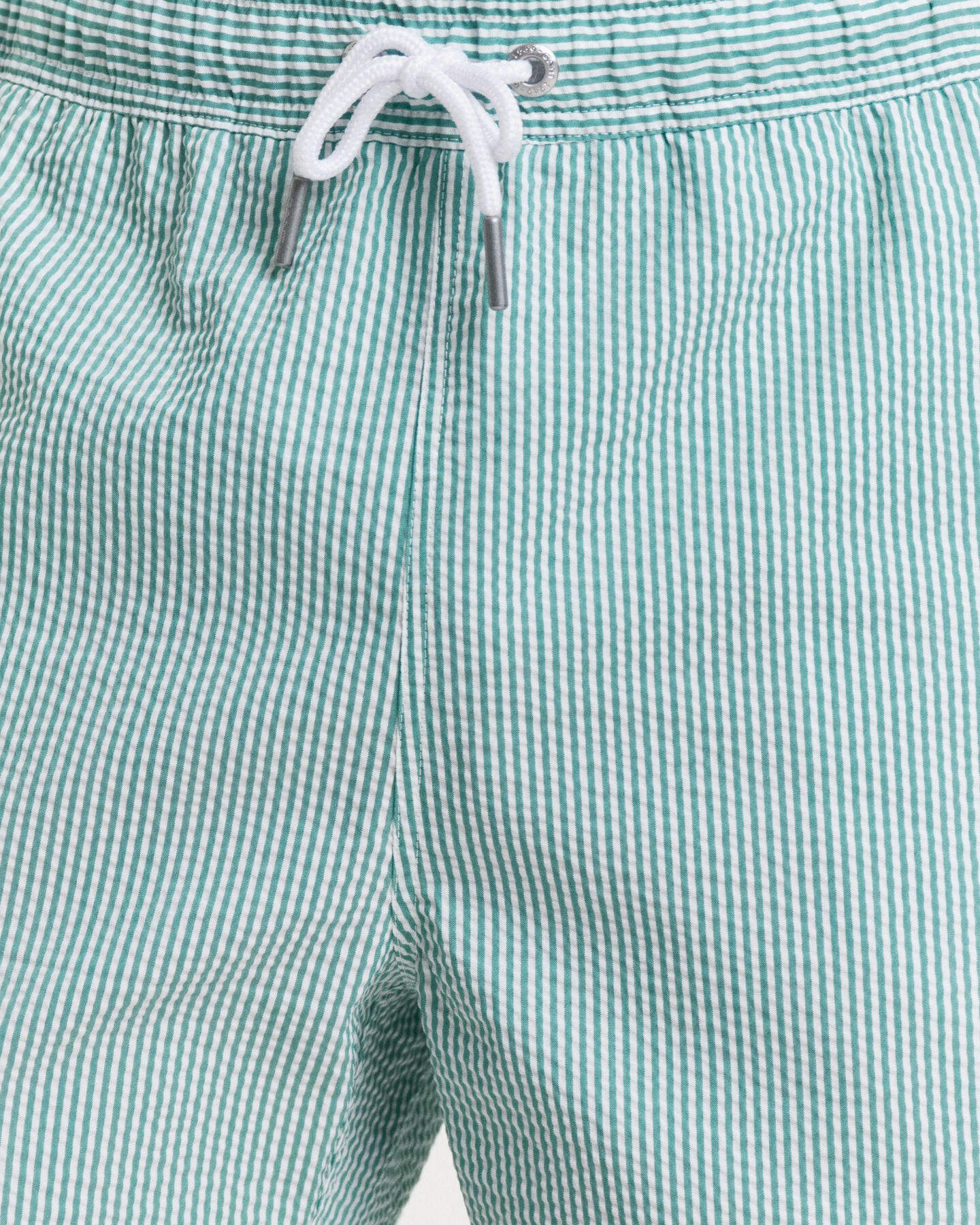 Zwemshort van seersucker