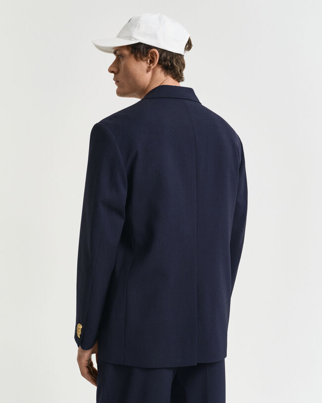 Relaxed Fit Badge Club Blazer