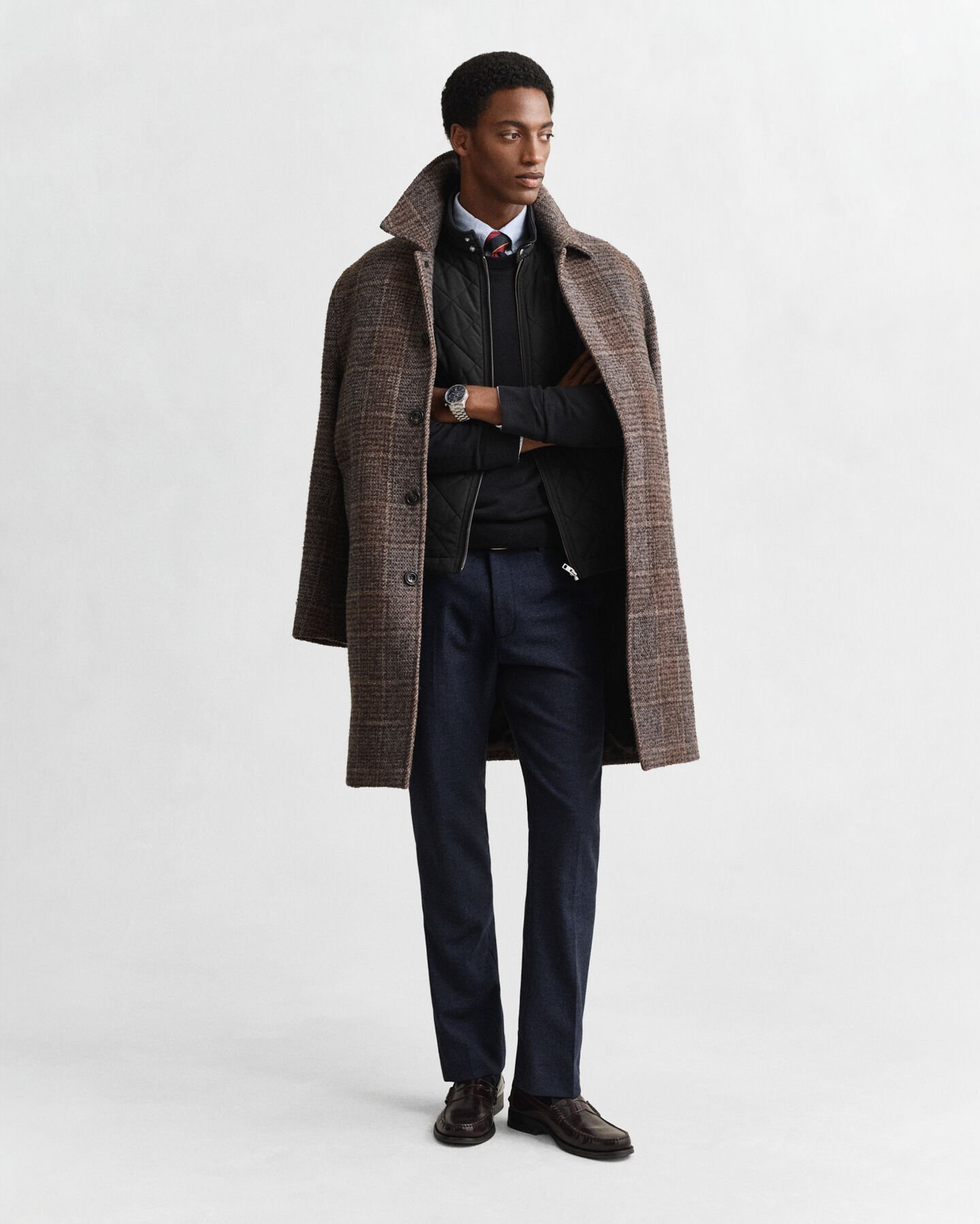 Gewatteerde Windcheater-bodywarmer