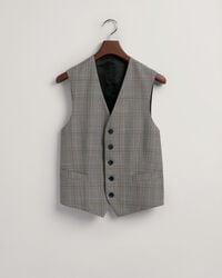 Glen Check gilet