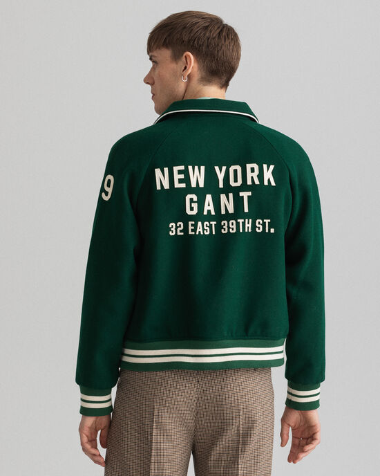 Wollen GANT Varsity Jacket