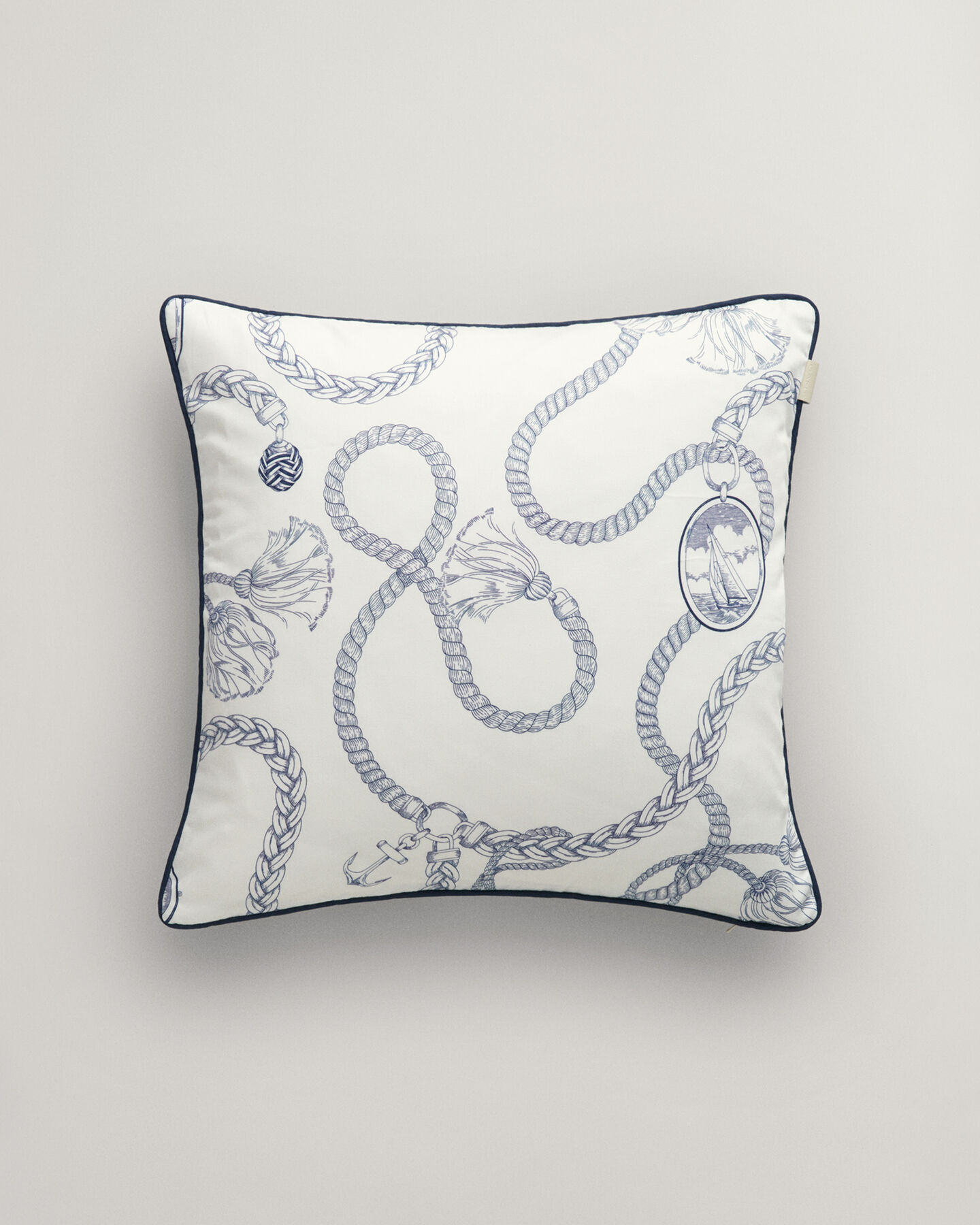 Sateen T-shirt met Sailing-print