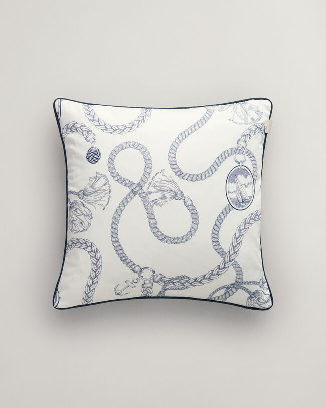 Sateen T-shirt met Sailing-print