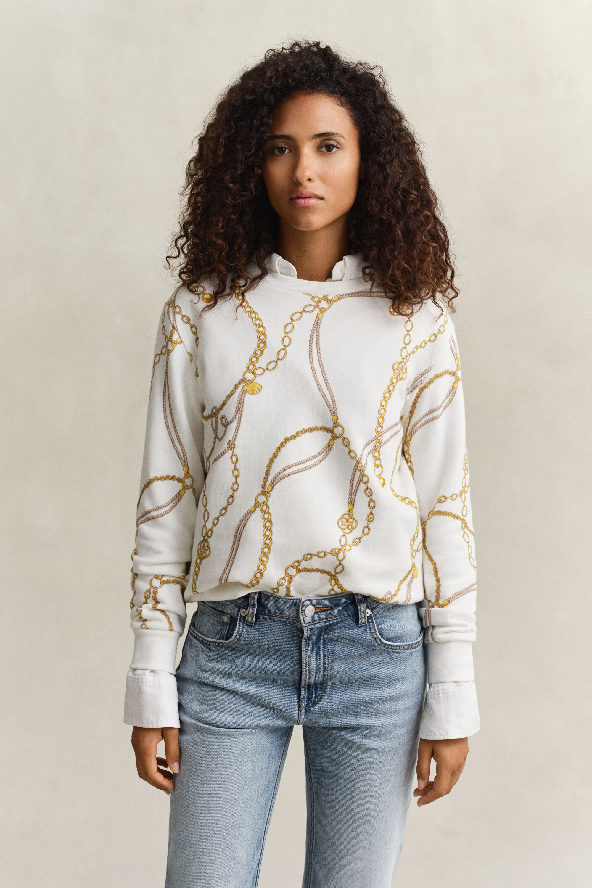 Chain sweatshirt