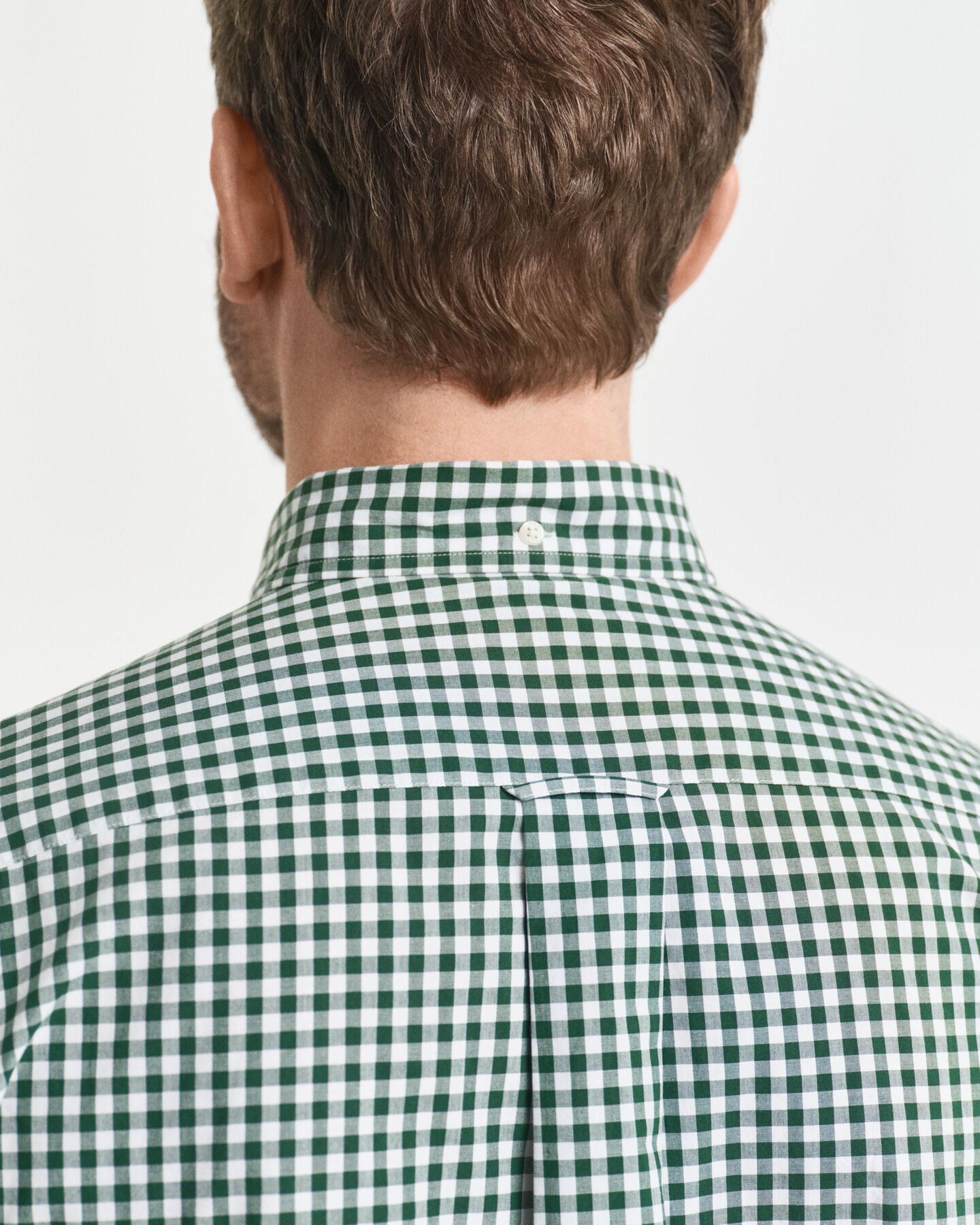 Regular Fit Classic overhemd met Gingham-ruitje van poplin