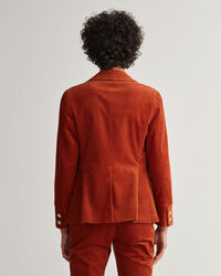 Slim Fit blazer van corduroy